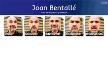 Tablet Screenshot of joanbentalle.com